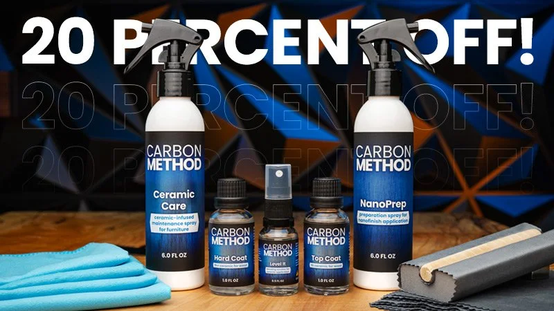 20% off CarbonMethod NanoFinish Kit — 731 Woodworks